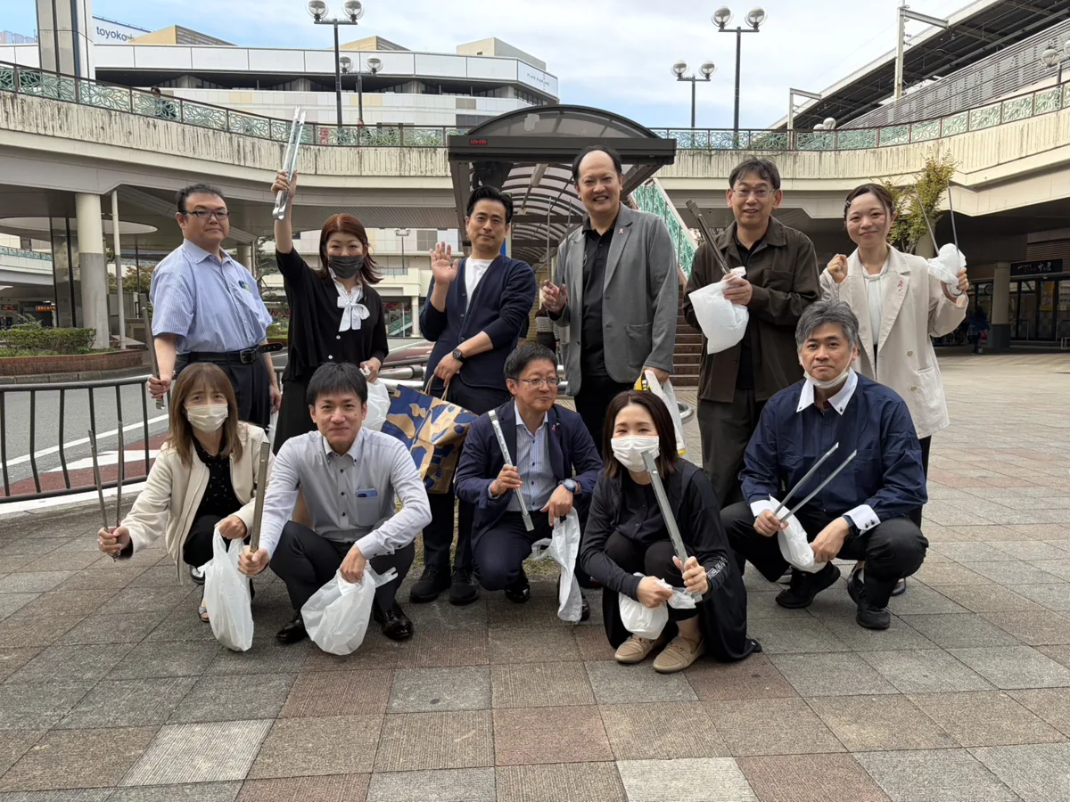 久留米市まちなか清掃活動
