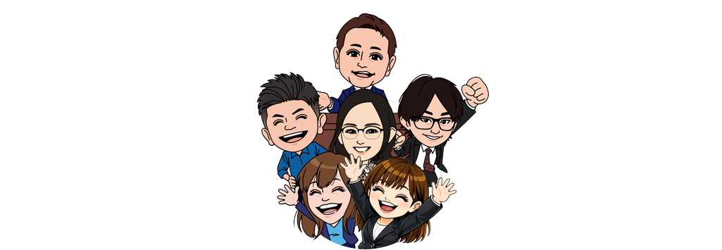 採用チームのイラスト